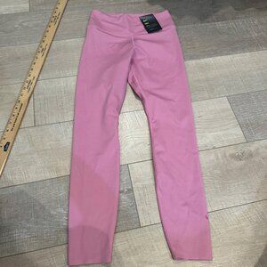 NIKE WOMENS PINK DRI FIT LEGGINGS NEW SMALL